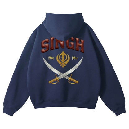 Oversized Kirpan Singh Hoodie