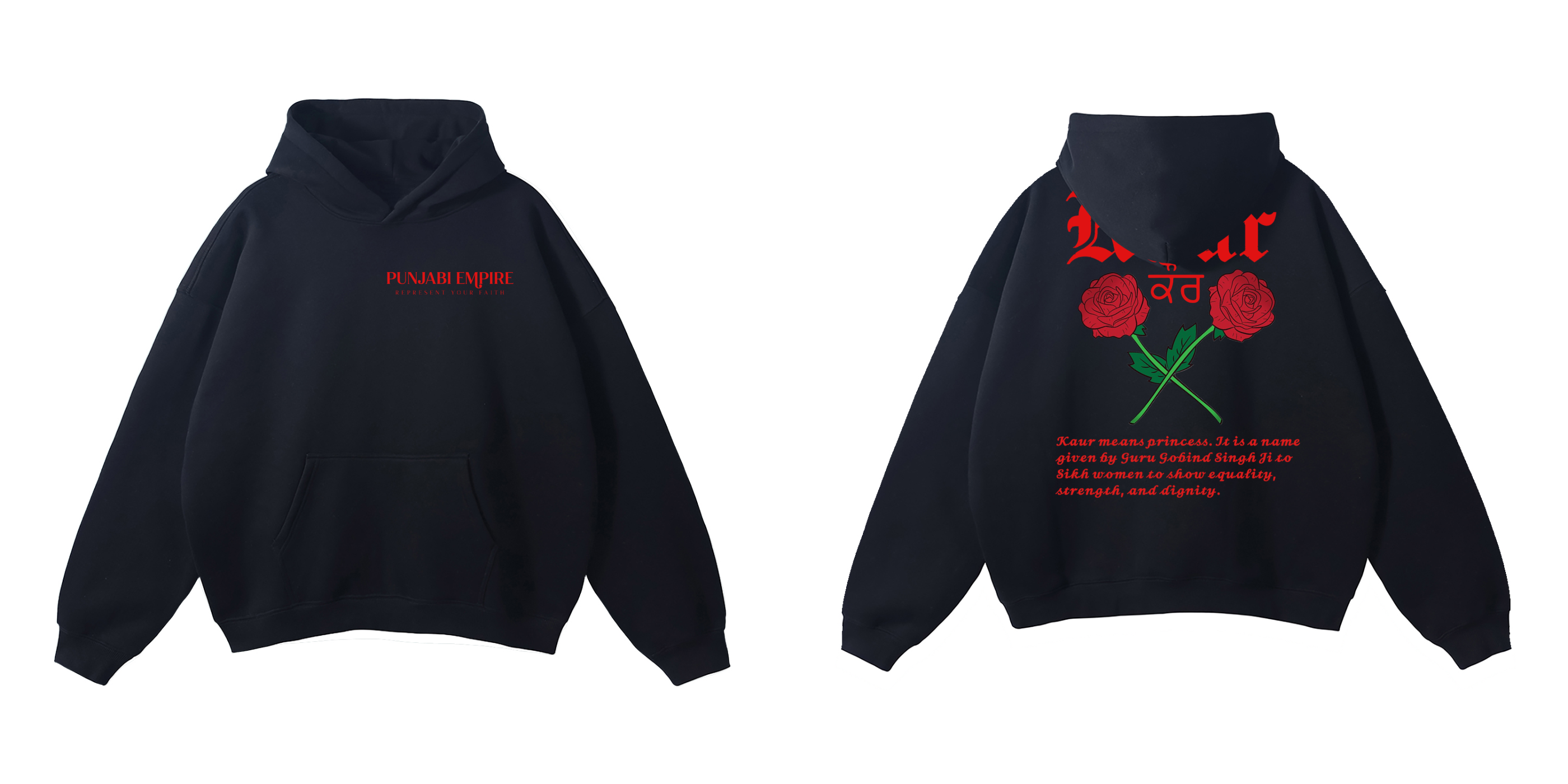 Oversized Kaur Hoodie