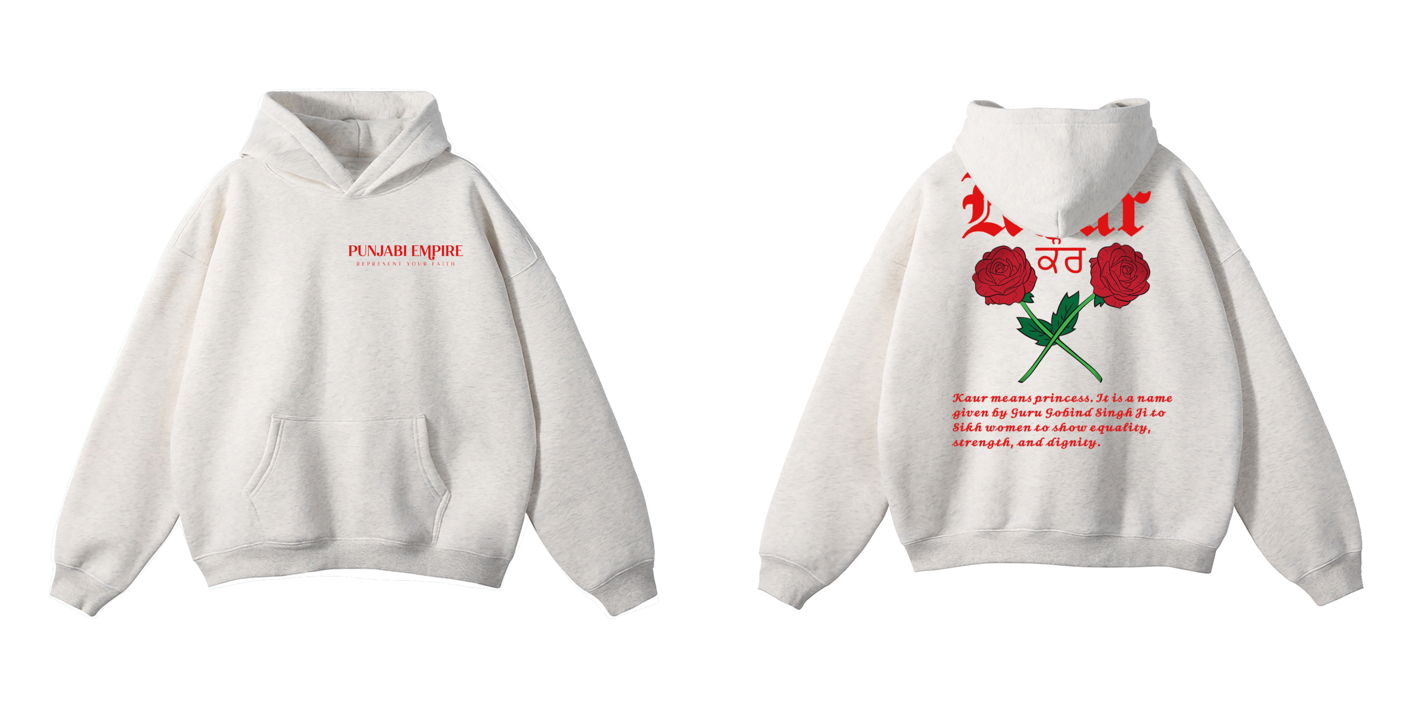 Oversized Kaur Hoodie