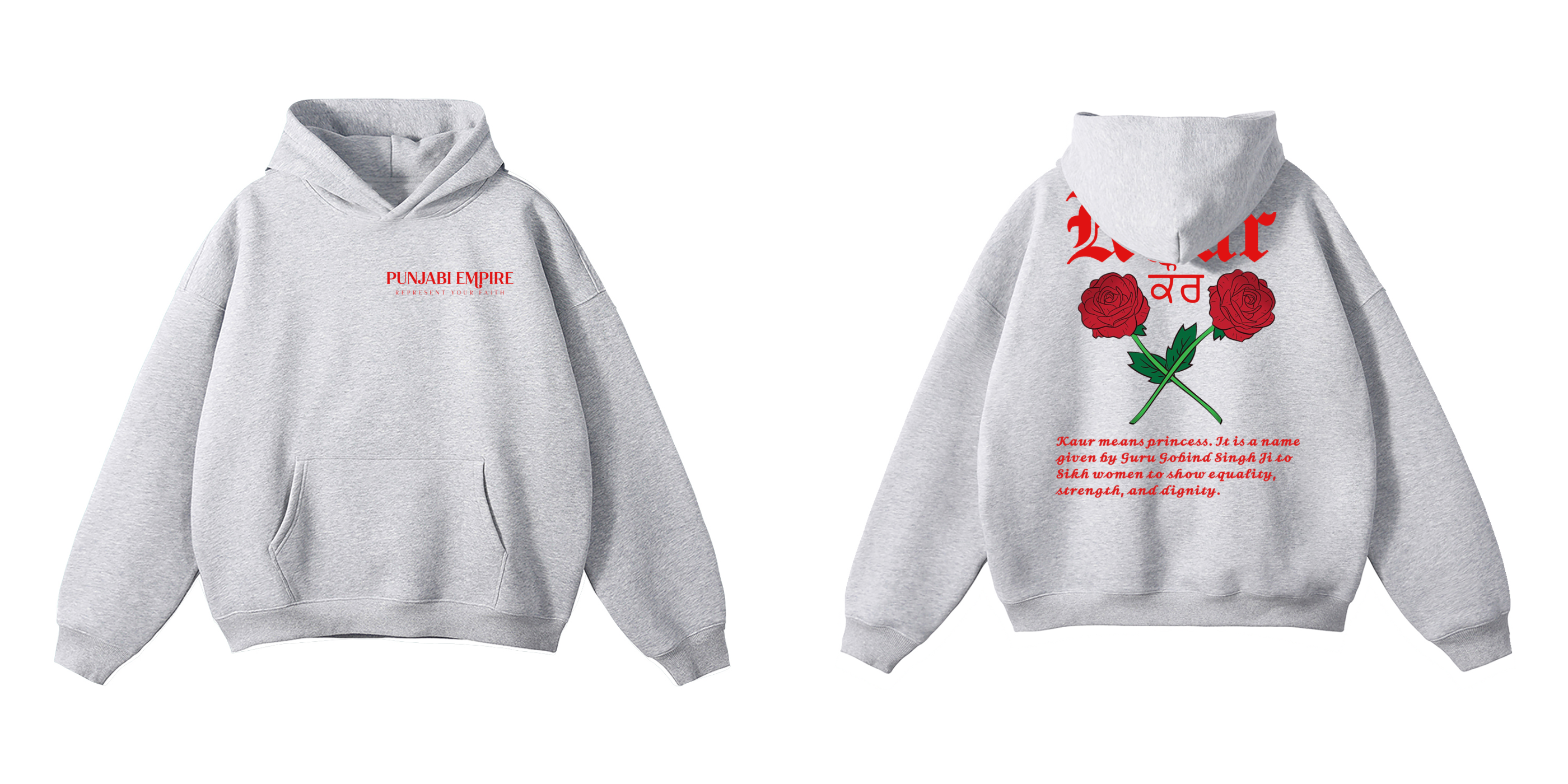 Oversized Kaur Hoodie