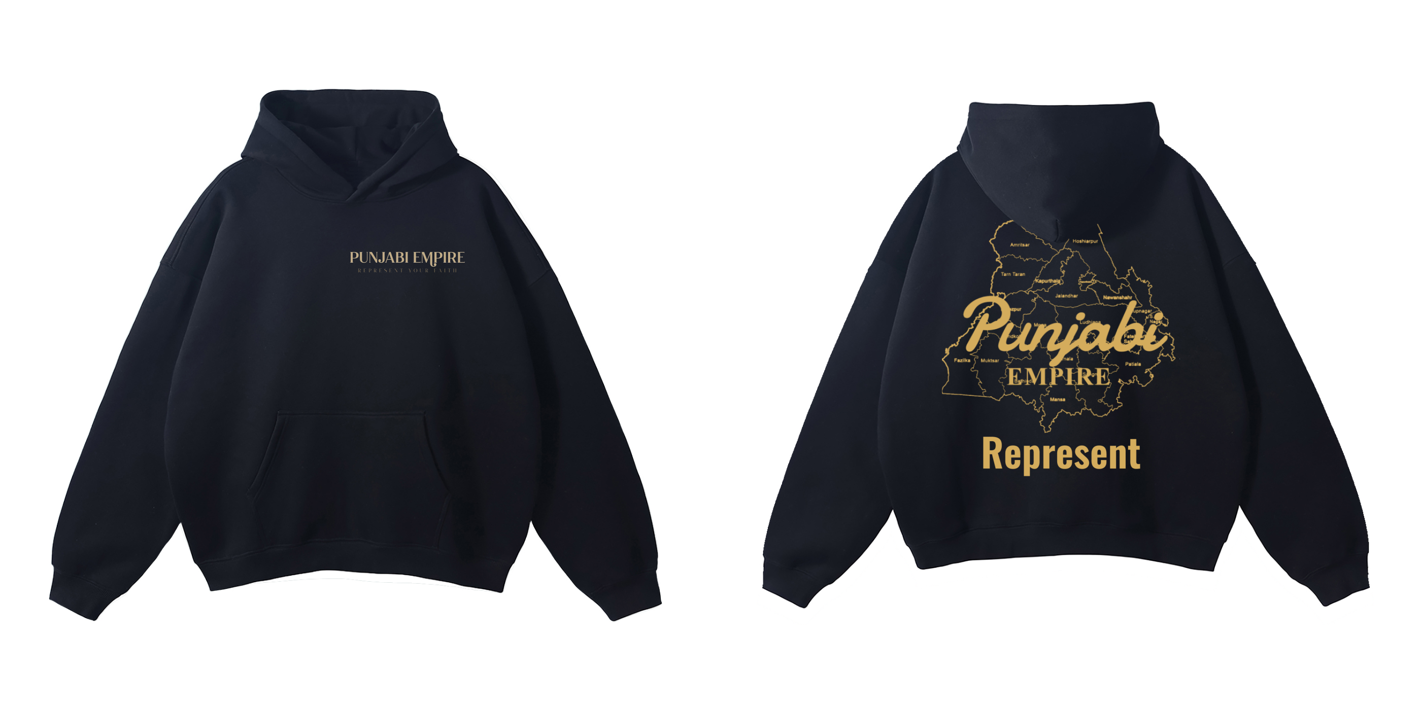 Oversized Punjab Hoodie