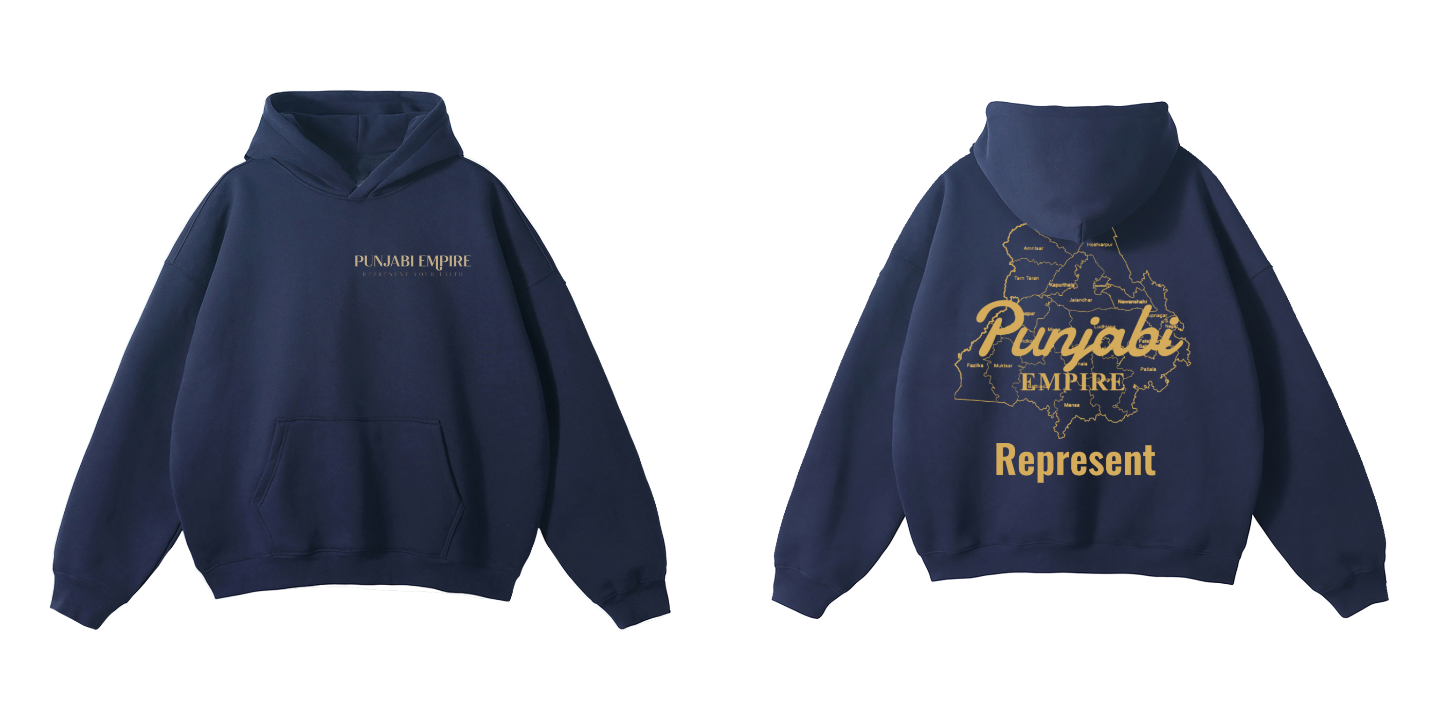 Oversized Punjab Hoodie