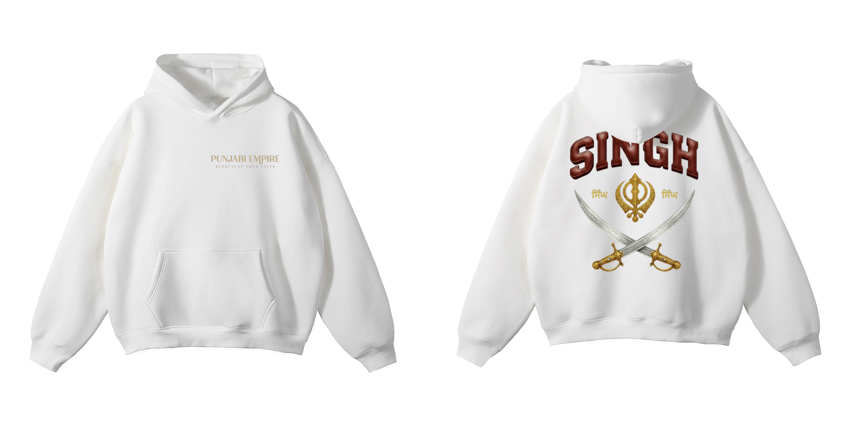 Oversized Kirpan Singh Hoodie