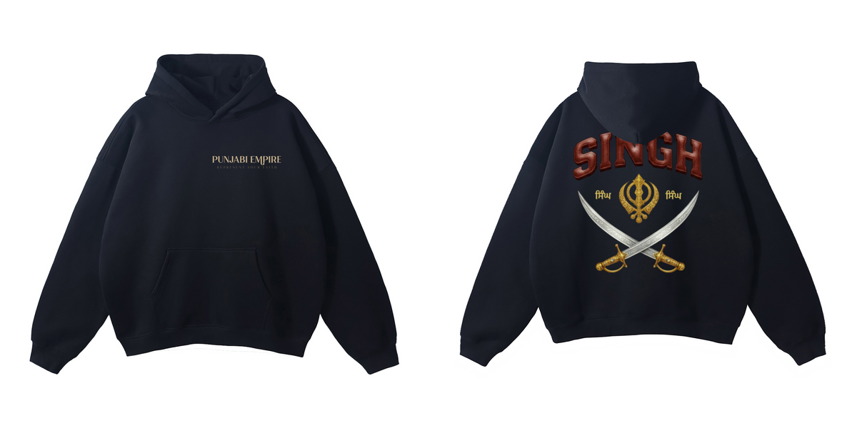 Oversized Kirpan Singh Hoodie