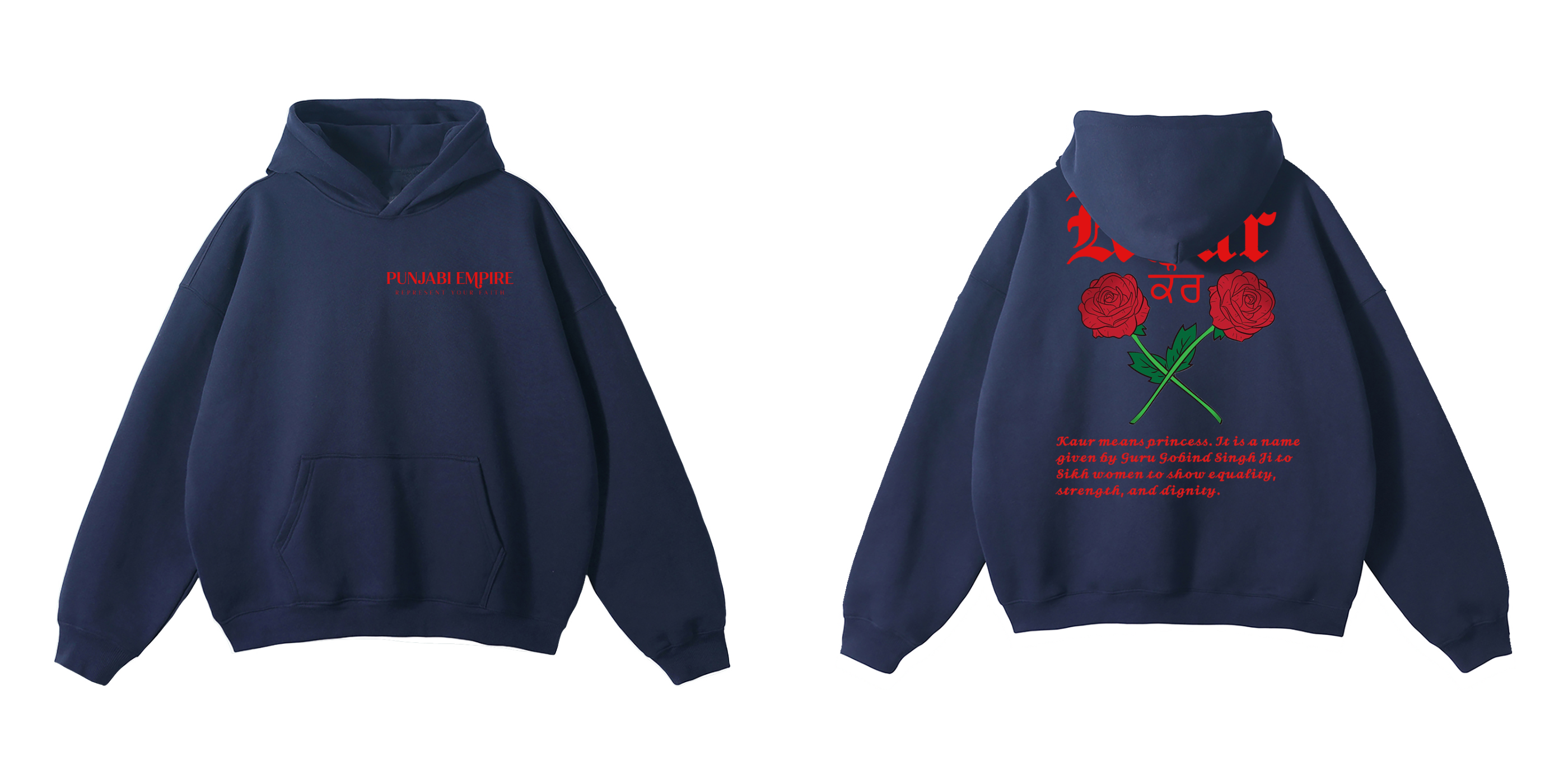 Oversized Kaur Hoodie