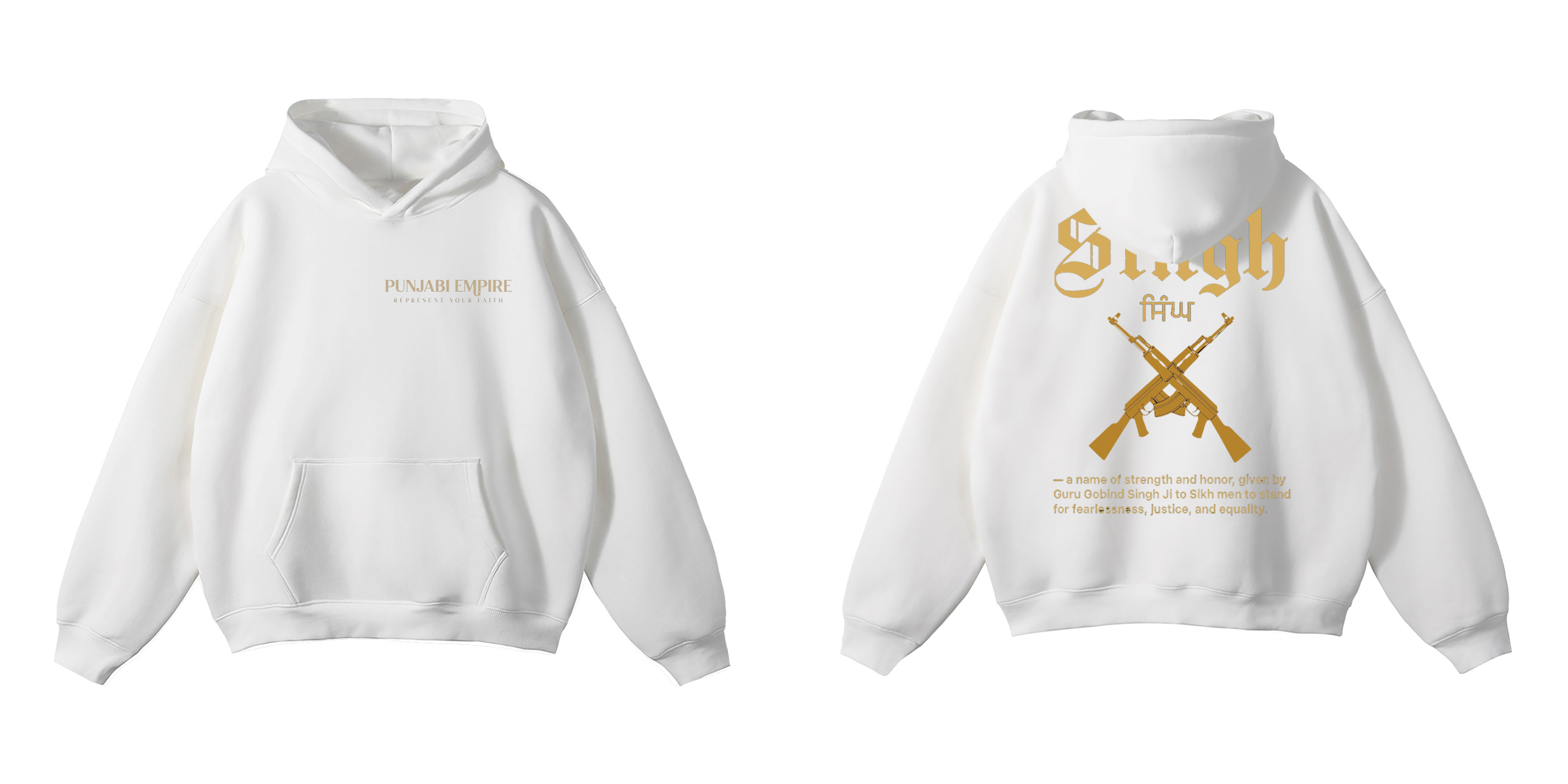 Oversized Singh Hoodie