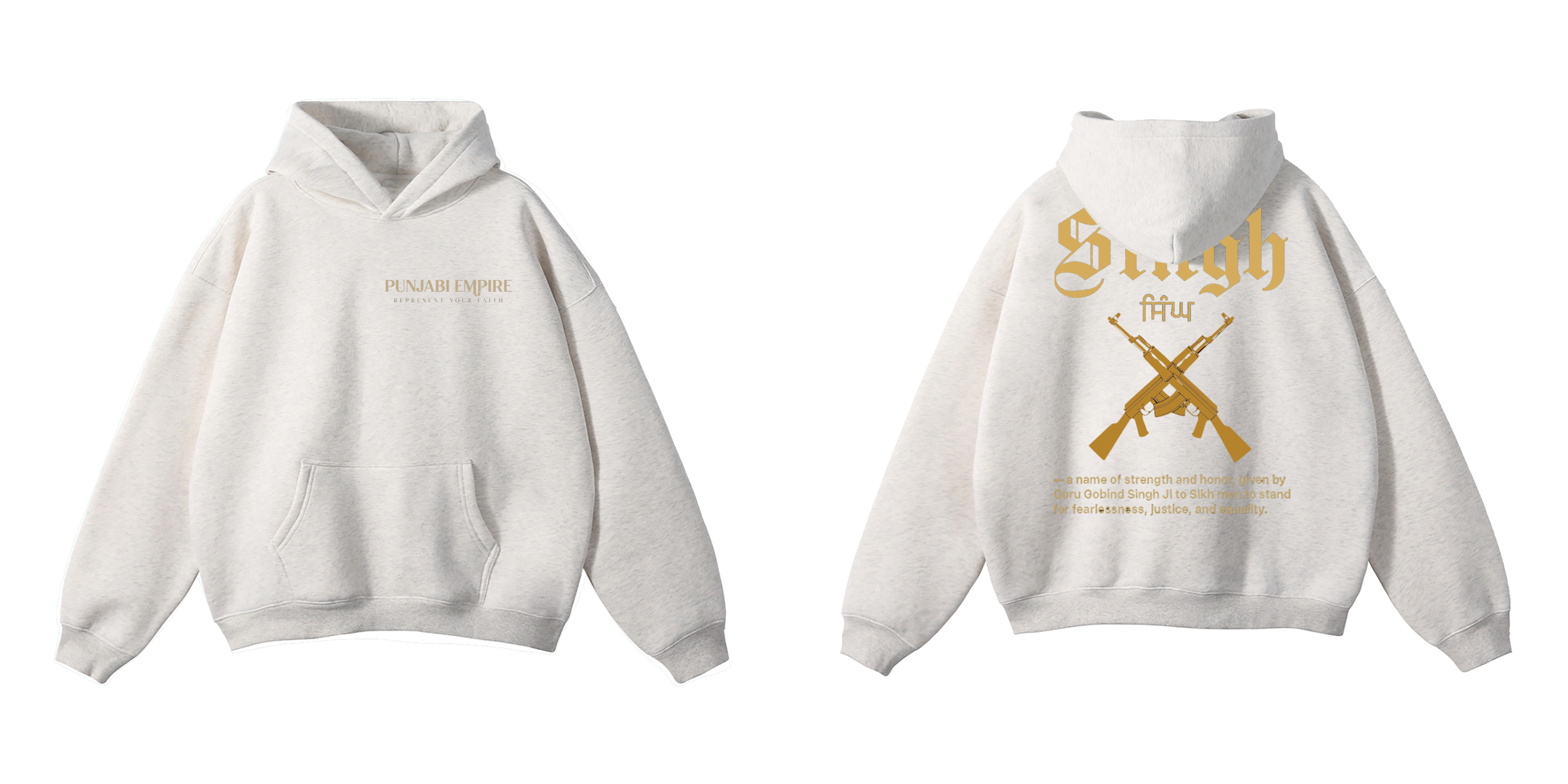 Oversized Singh Hoodie