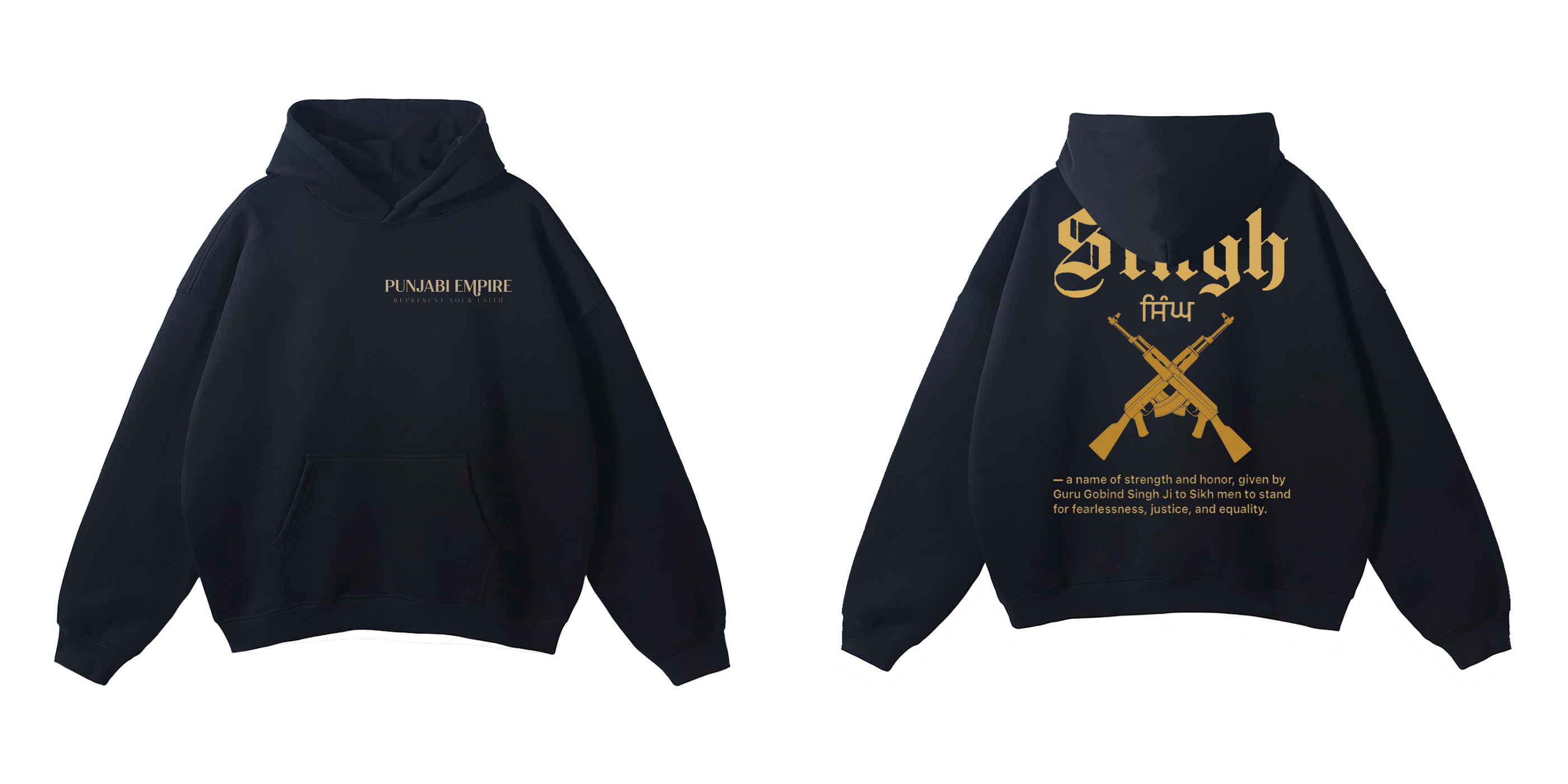 Oversized Singh Hoodie