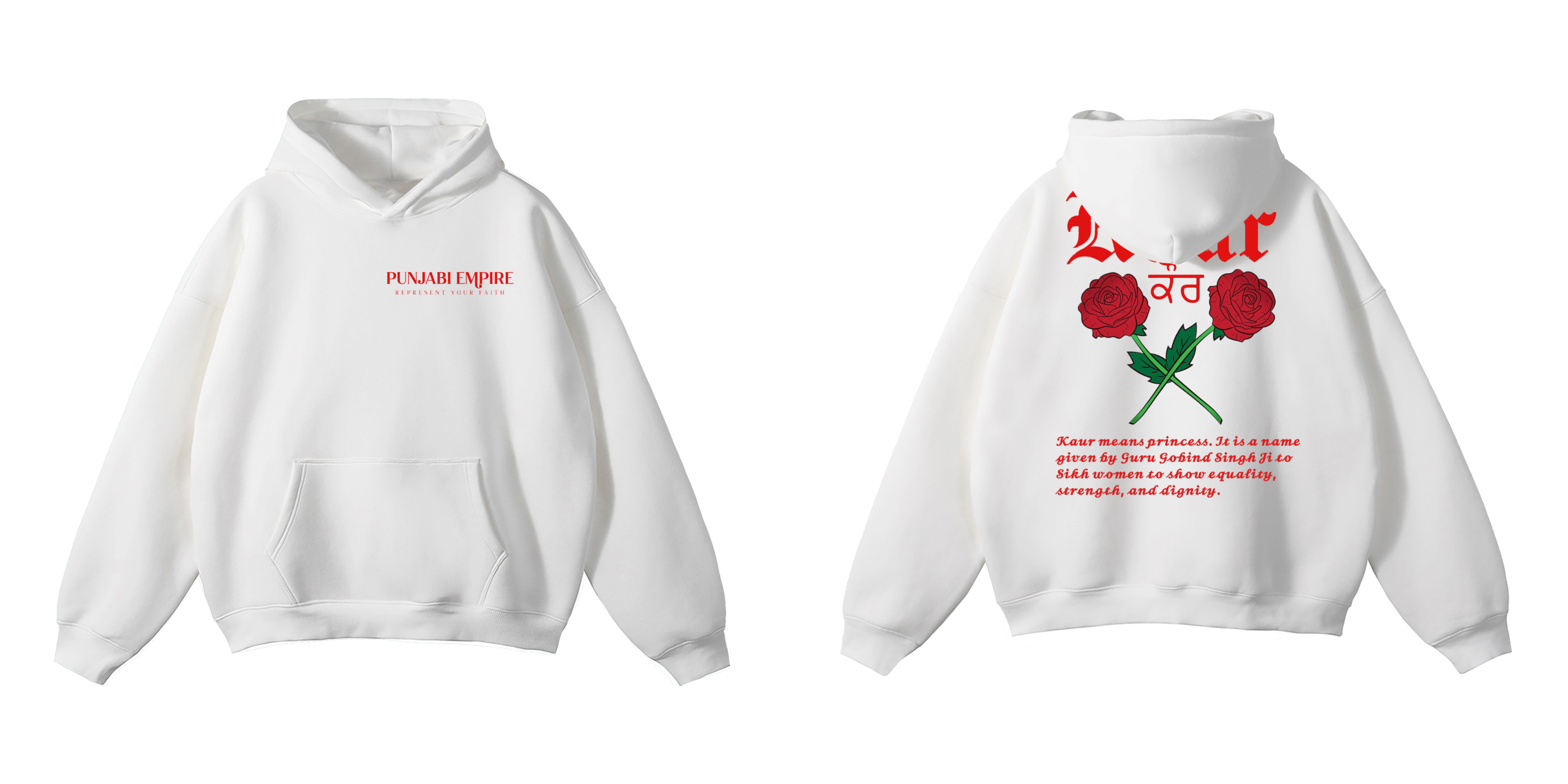 Oversized Kaur Hoodie